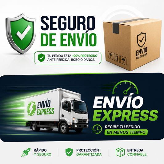 Envio Express y Seguro de entrega