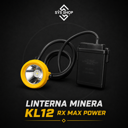Linterna minera kl12